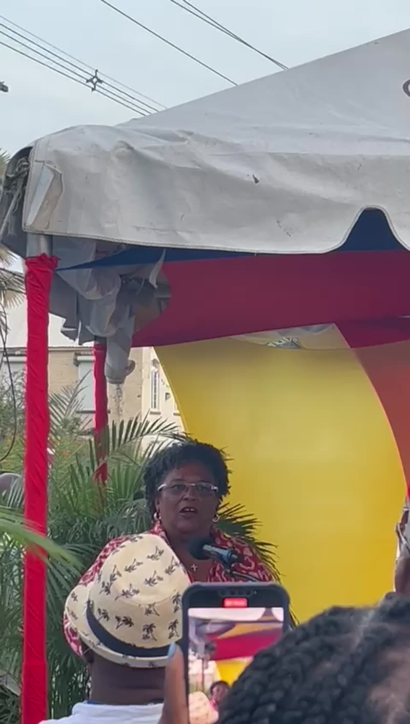 PM Mia Mottley · Speech (Part 1)