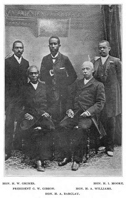 Liberian Leaders, c. 1900
