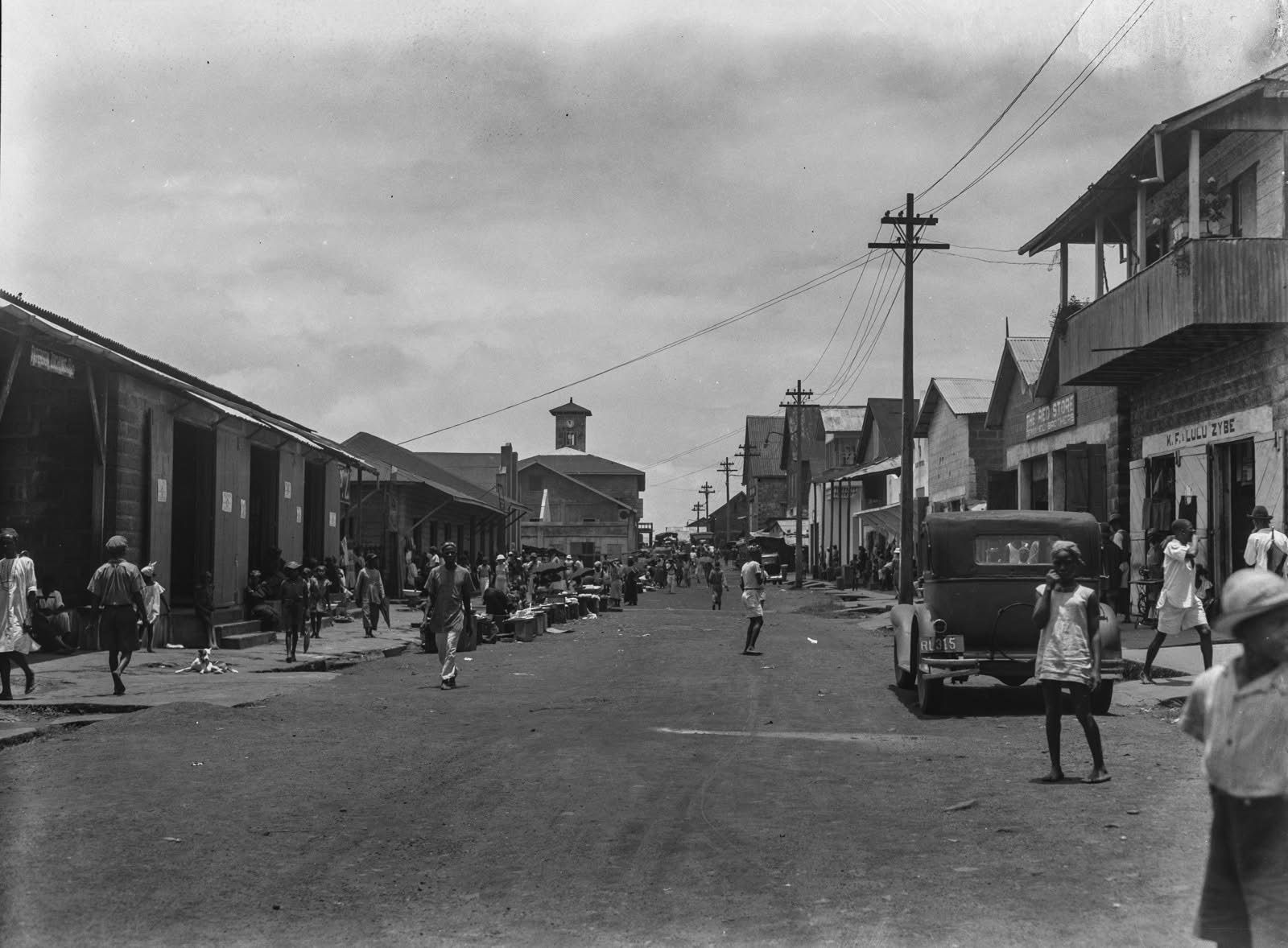 Waterside, Monrovia, 1937