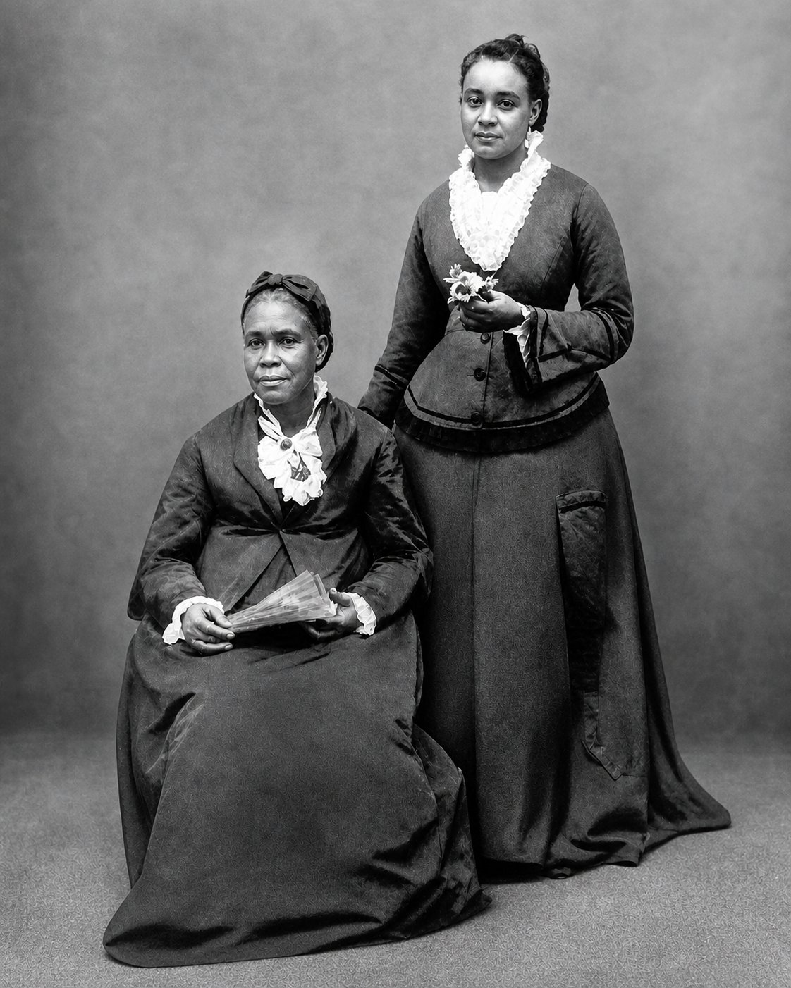 Sarah Ann Bourne-Barclay (AI-restored)